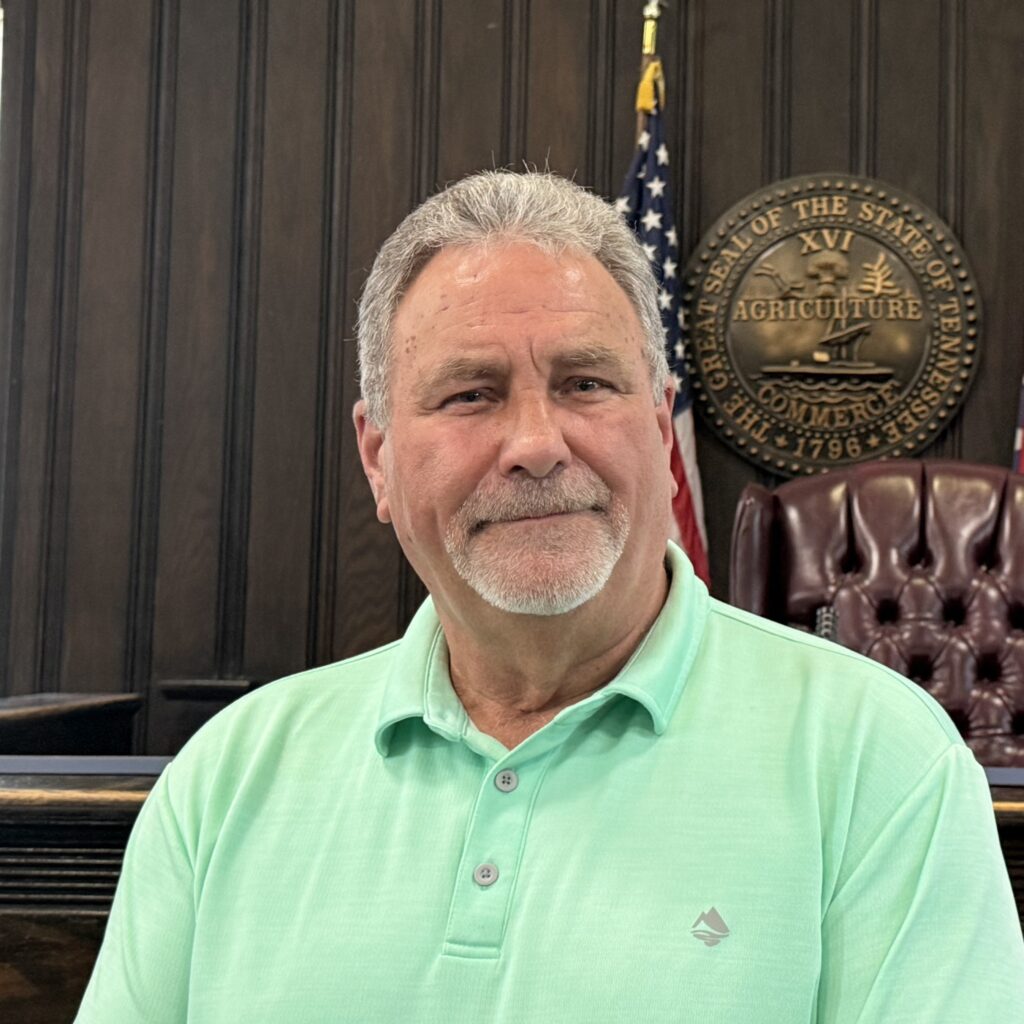 headshot of interim mayor for claiborne county tn